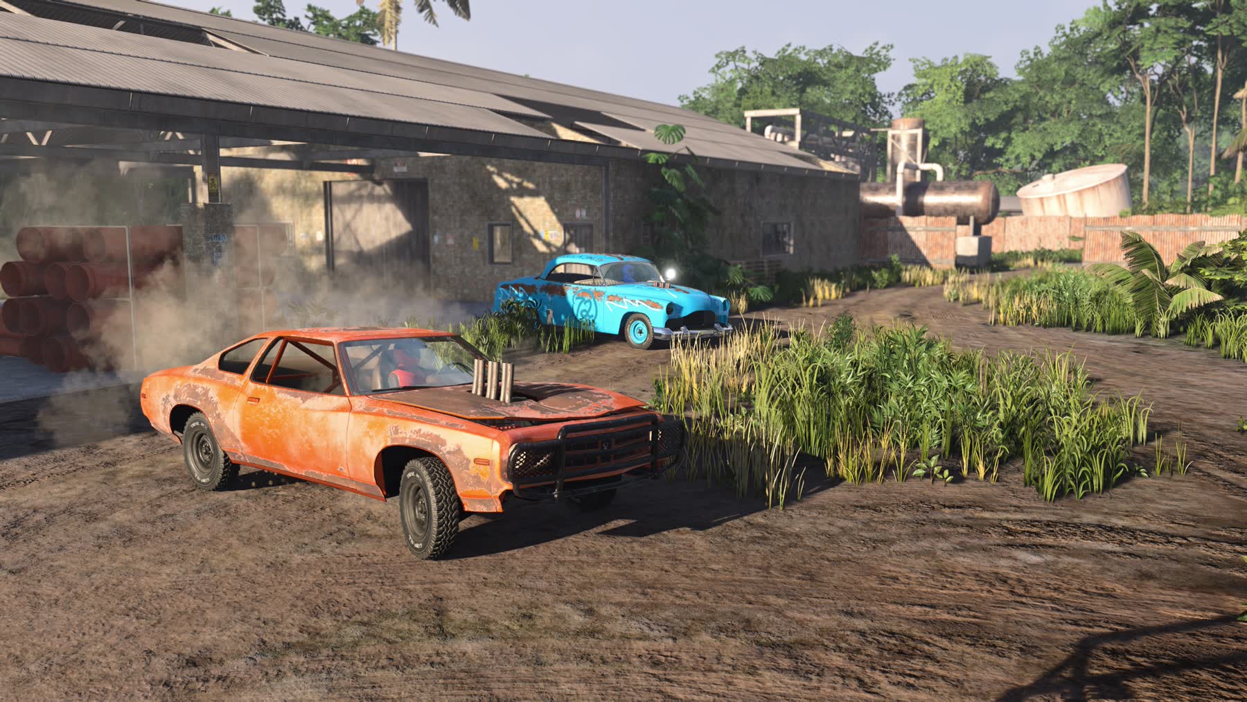 BeamNG.drive launches on PS5 with four-player split-screen