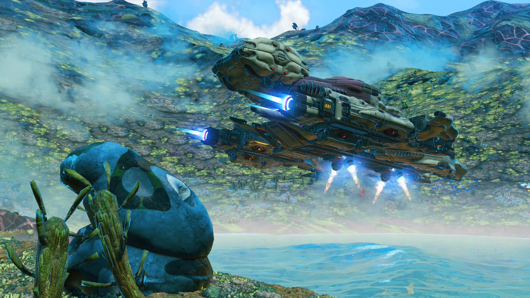 No Man's Sky Forsaken adds direct warping and courier missions
