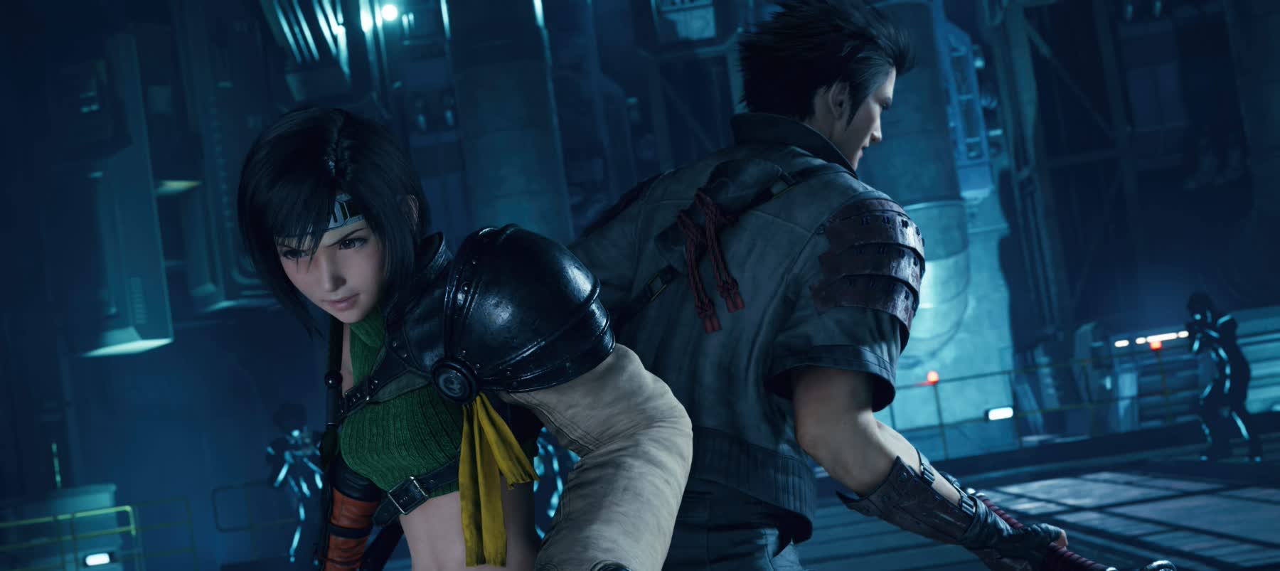 Yuffie and Sonon in Final Fantasy VII Remake Intergrade